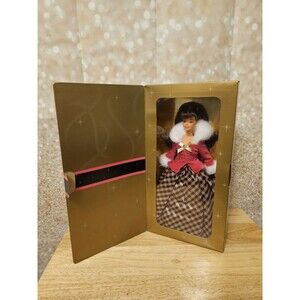 NEW 1996 Mattel Winter Rhapsody Barbie Doll AVON Exclusive Brunette 16873